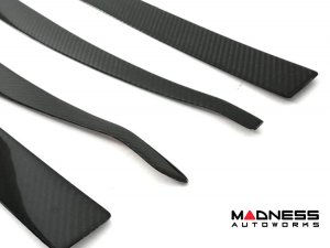 Jeep Renegade Door Trim - Lower Side Molding Kit - Carbon Fiber 